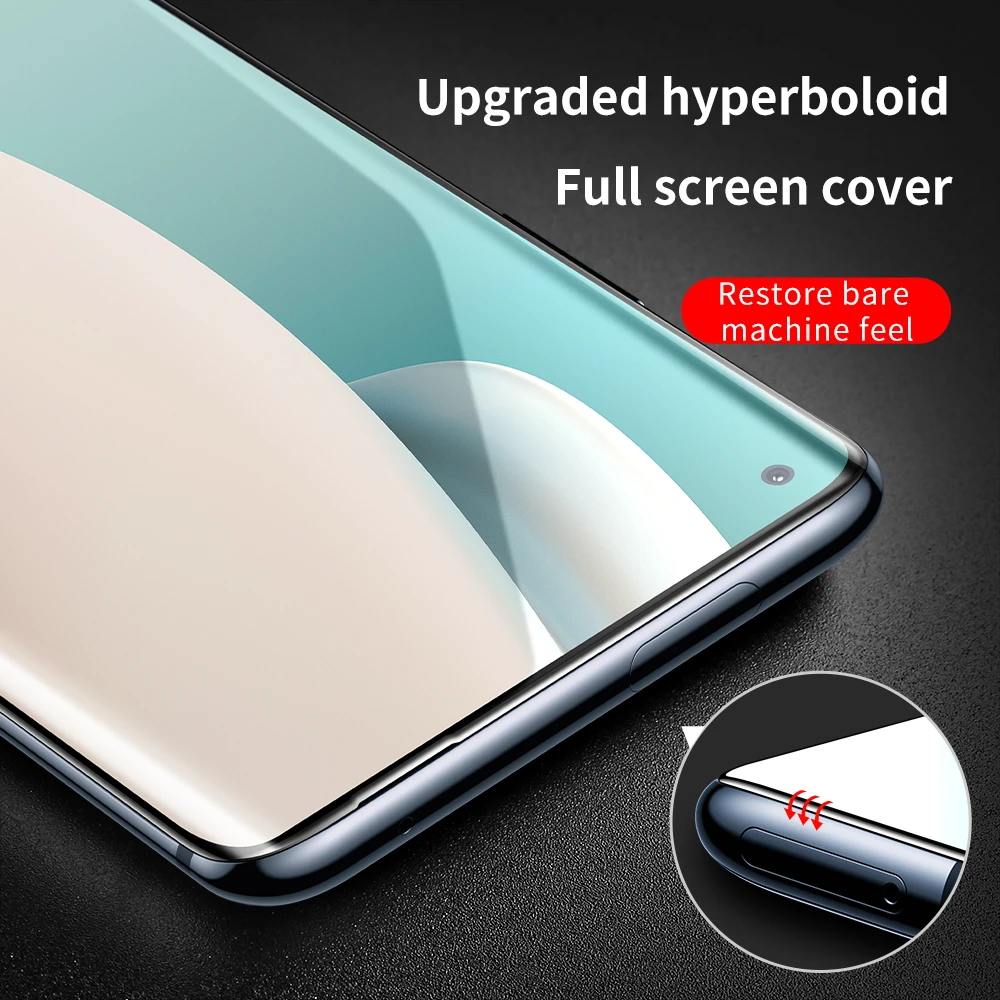 Смарт-протектор экрана для Oneplus 9 9R стекло полное покрытие для Oneplus 9 Pro стекло HD защита от отпечатков пальцев для One Plus