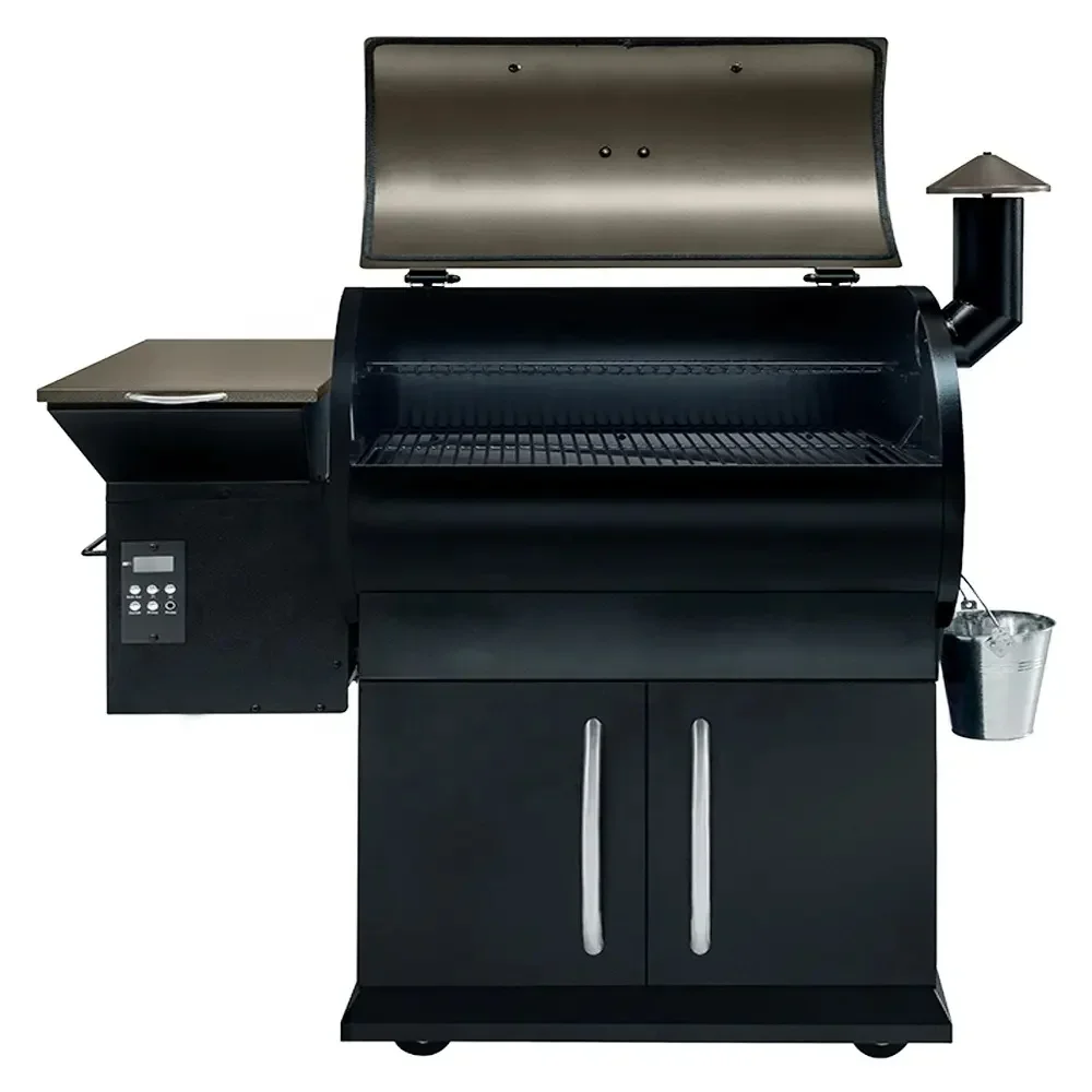 Wood Pellet Smoker Grill, Grill Master Wood Pellet Grill with Digital Controller