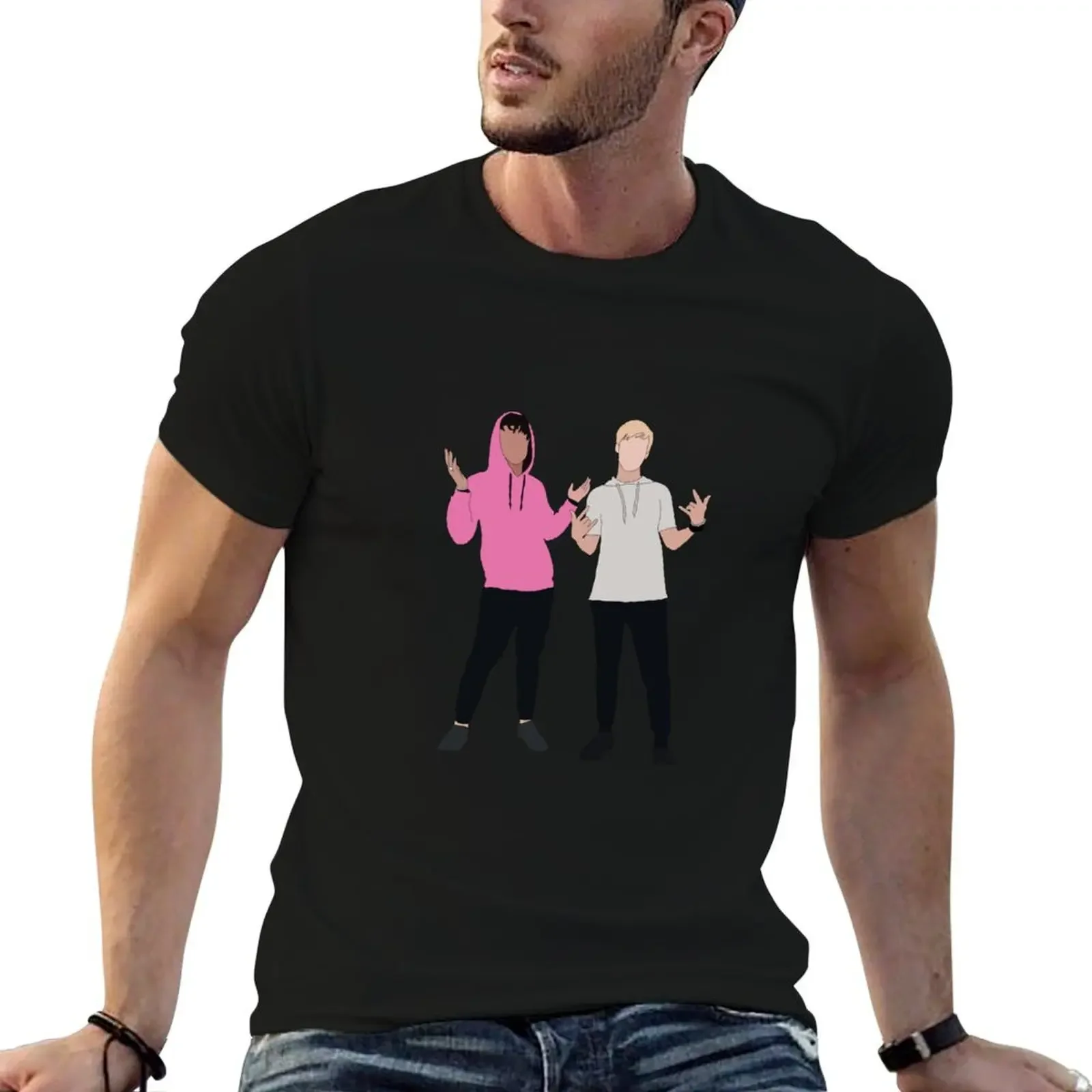 Sam and Colby T-Shirt cheap stuff korean fashion sports fans Aesthetic clothing big and tall t shirts for men