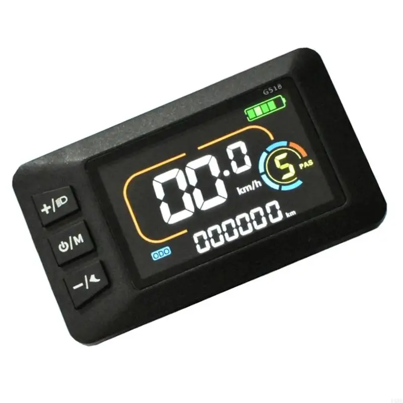 D5BE LCD Battery Meter Waterproof 24-72V Battery Display Voltages Display Indicators