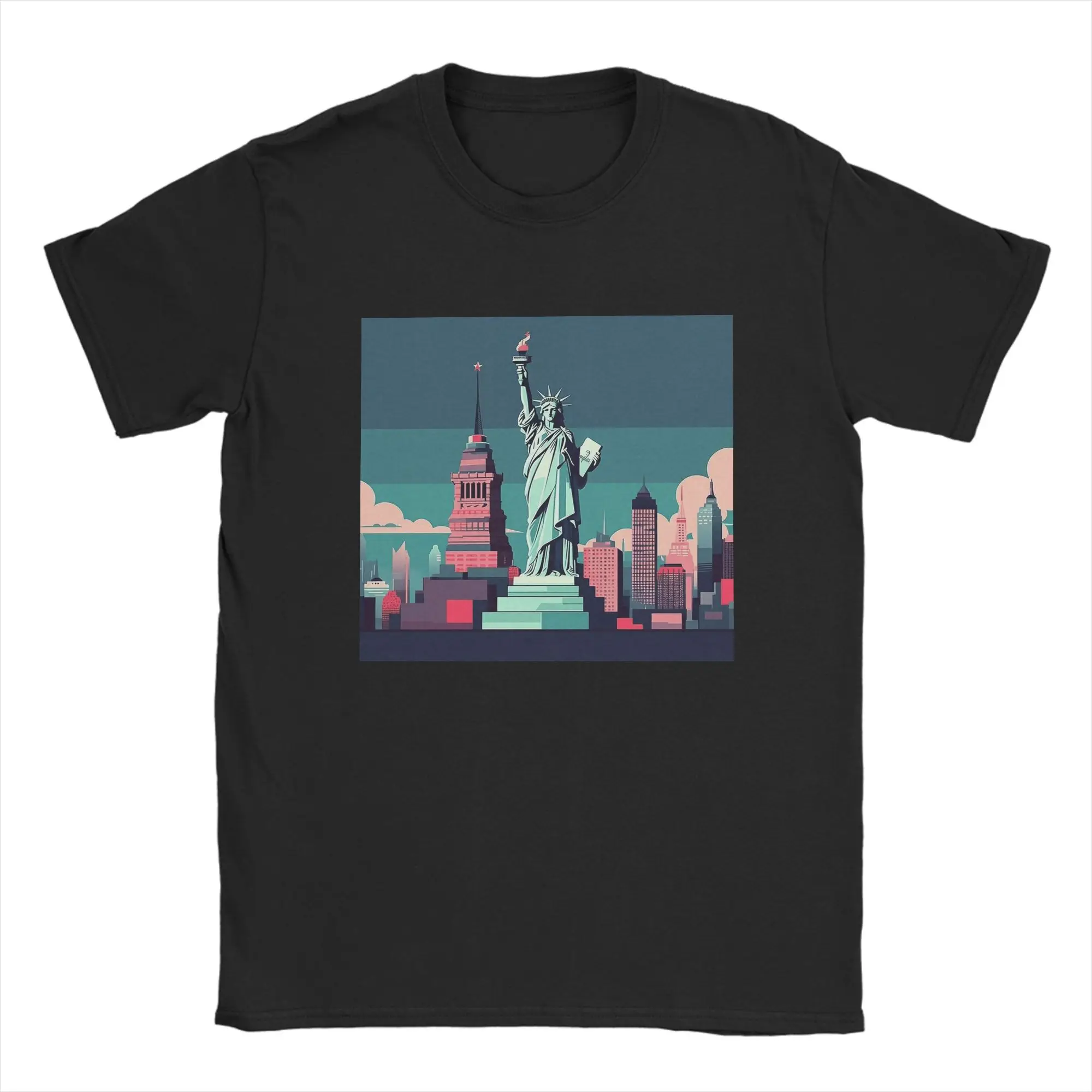 

Oversized T Shirt Summer Independence Day Popular T Shirts 100 Cotton Tee Shirt for Men Y2K Retro Cheap Short Sleeve Tees
