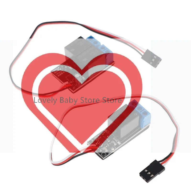 1Pcs Transmitter Control Relay Switch Control 5A/10A Electronic Switch RM Relay Module For RC Model Aircraft Drone PWM Signal