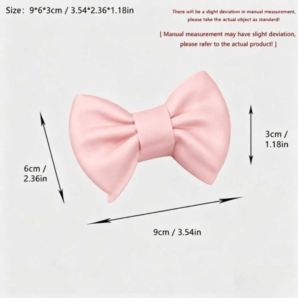 2PCS New Silicone Heat Insulator Clip Bow Tie Shape Mini Pot Handle Cover Pinch Grip Heat Resistant Oven Mitt Home Kitchen view 6
