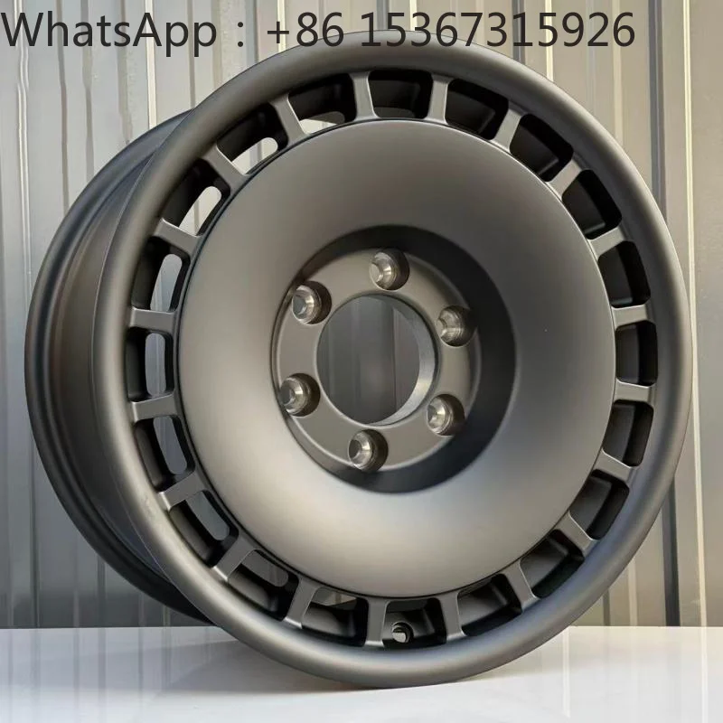 18-20 Inch Mirror Black Vintage Plate Style A356.2 Aluminum Forged Wheel Rims 4x4 Off-Road Aftermarket Modified Wheels