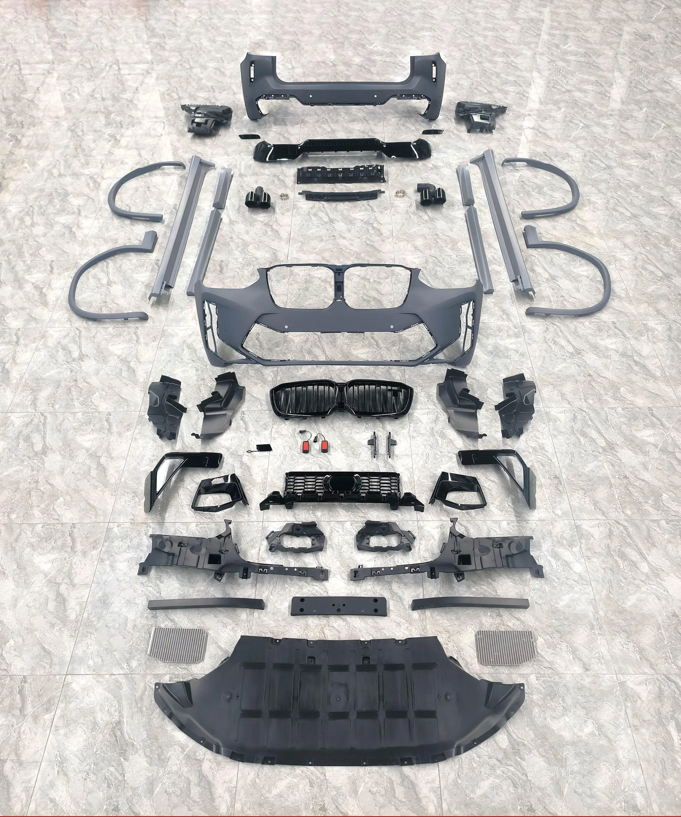 

2025 New ArrivedBodykit for X3 Series G01 2022+ Upgrade to F97 X3M Style Bumper Facelift Grille Side Skirt Easy Installation