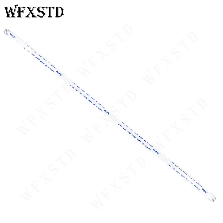 5Pins 6mm 300mm Type A New Flex Cable AWM 20861 105C 60V VW-1 Same Side Copper Pins Contact