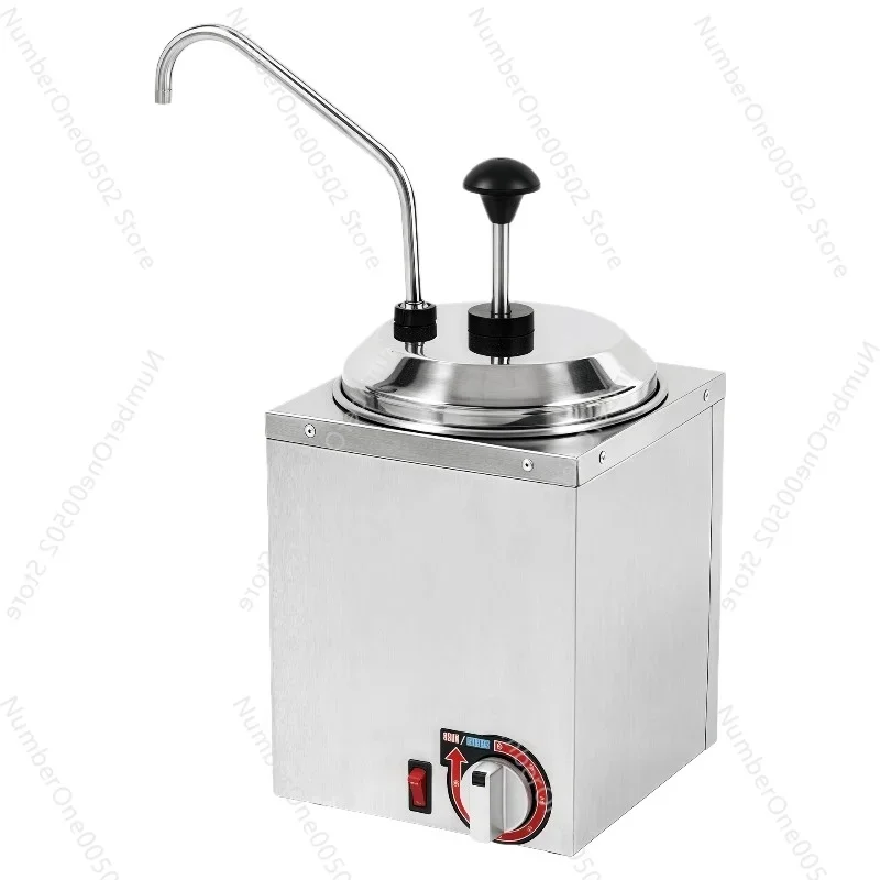 

Stainless Steel Heated Dispenser Warmer for Cheese Chocolate Sauce Pump Electric Heating Squeeze Machine