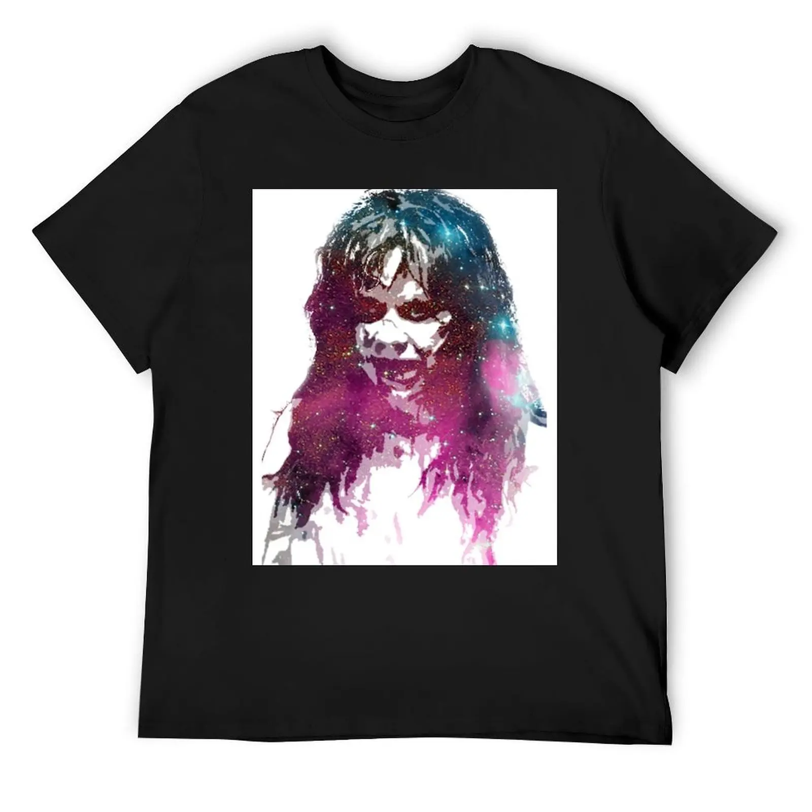 The Exorcist Regan MacNeil Linda Blair T-Shirt graphic shirts tees oversized t shirt tops Men's clothing