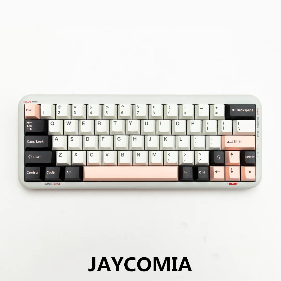 Imagem -02 - Jaycomia-gmk Olivia Pbt Keycap Grupo Perfil Cereja Tiro Duplo Kit de Teclado Gaming Mecânico Interruptor Cereja mx 173 Chaves Set