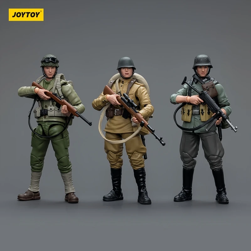 JOYTOY Originele Dark Source MILITAIRE CIJFERS Serie 1/18 Soldaten WWII Wereldoorlog II Militaire Liefhebbers Cadeaus voor Jongens