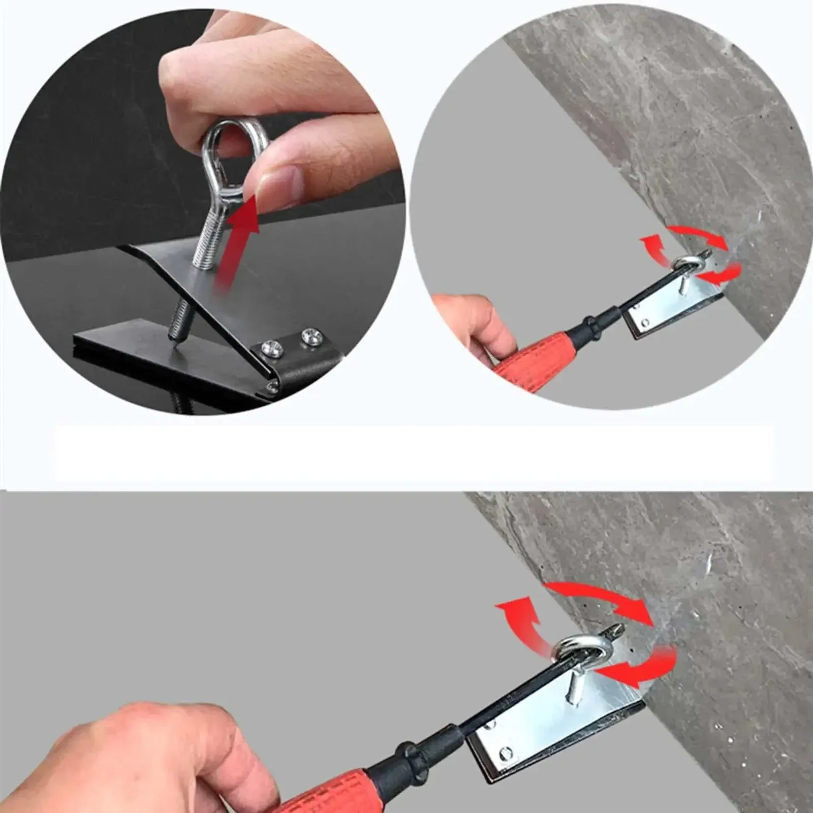 1/3PCS Tile Jacking Device Height-adjusting Wall Tile Locator Bricklaying Tool Tile Raising and Leveling Aid Simple Operation