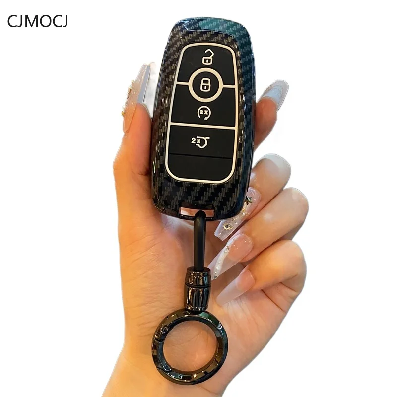 

Premium ABS Key Cover for Ford Mondeo/Evos/Edge/Explorer/Focus - Protective Key Case Keybag Keychain