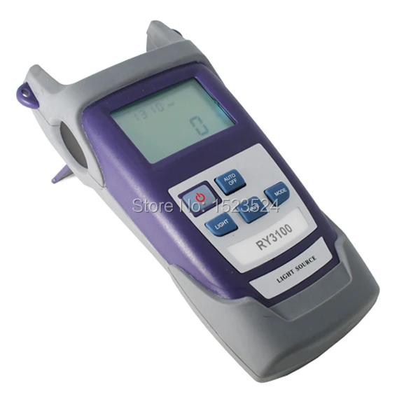 RY3100D Three Wavelength Handheld Fiber Optical Light Source 1300/1310/1550nm