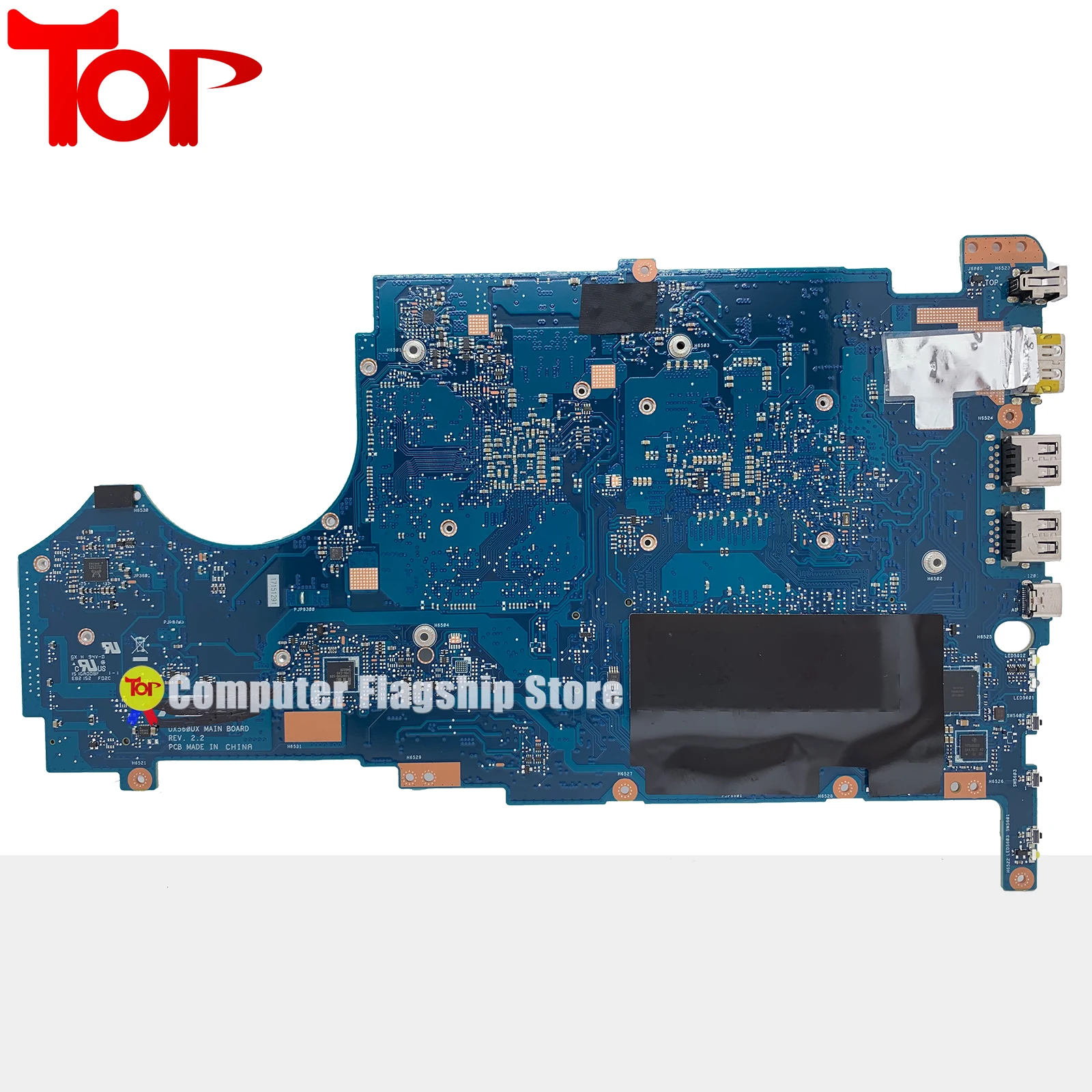 Ux560uqk Laptop-Motherboard für asus zenbook flip ux560u ux560ux q524uq q534u q534ux q534uq gt940 i3 i5 i7 8g-ram Mainboard