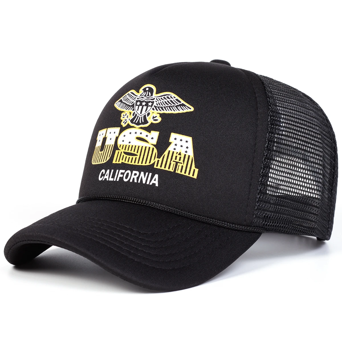 Unisex USA CALIFORNIA Baseball Net Caps Spring Summer Outdoor Adjustable Casual Hats Sunscreen Hat Sports Cap