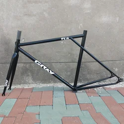 High Strength Fixed Gear Fixie Racing Bike Frameset Cr-Mo Steel  700C Racing Single Speed Bicycle Framework