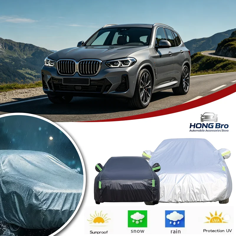 

For BMW X3 G45 G48 2025 2026 Full Car Covers Oxford Fabric, Anti-UV Sunshade, Waterproof Snowproof Dustproof Accessories