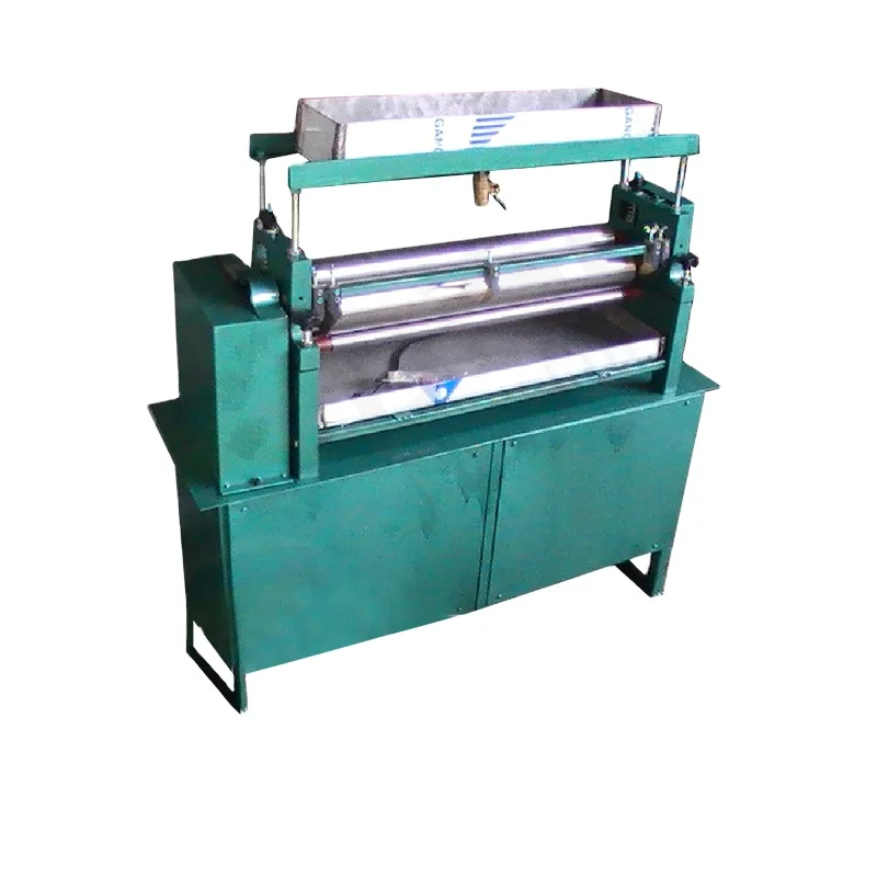 Double-sided hot melt machine adjustable speed glue coating machine wood glue machine for paper