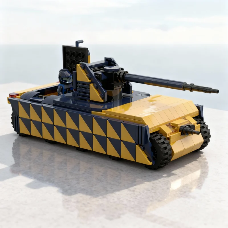 

420pcs MOC Mark Main Battle Tank Space Model Building Toy Blocks Architecture Christmas Gifts DIY Creative Education Idea