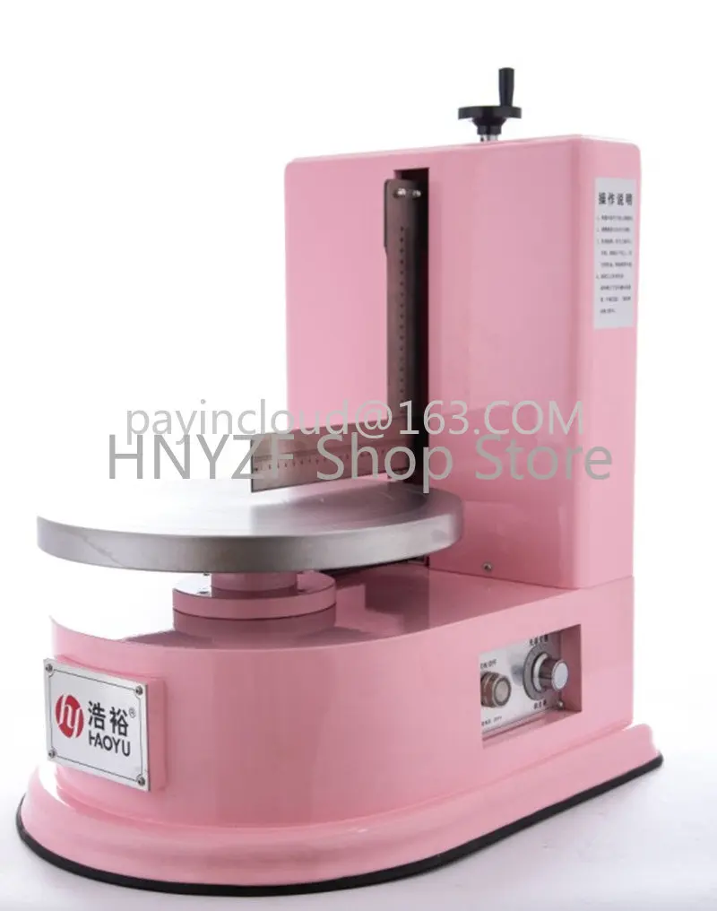 

Semi-automatic Birthday Cake Milk Coating Cake Decorating Machine