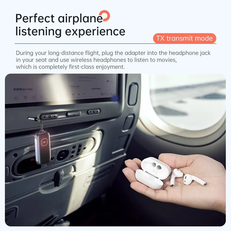 

2 в 1, приемник аудиопередатчика Bluetooth, 3,5 мм AUX, многоточечная Hi-Fi стереосистема, совместимый с беспроводным адаптером HD/LL-A31R