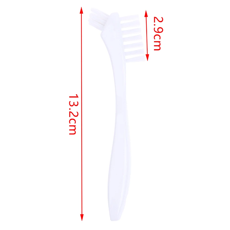 Denture Dedicated Brush Toothbrush Dual Head False Teeth Brushes Cleaner Oral Care Tool