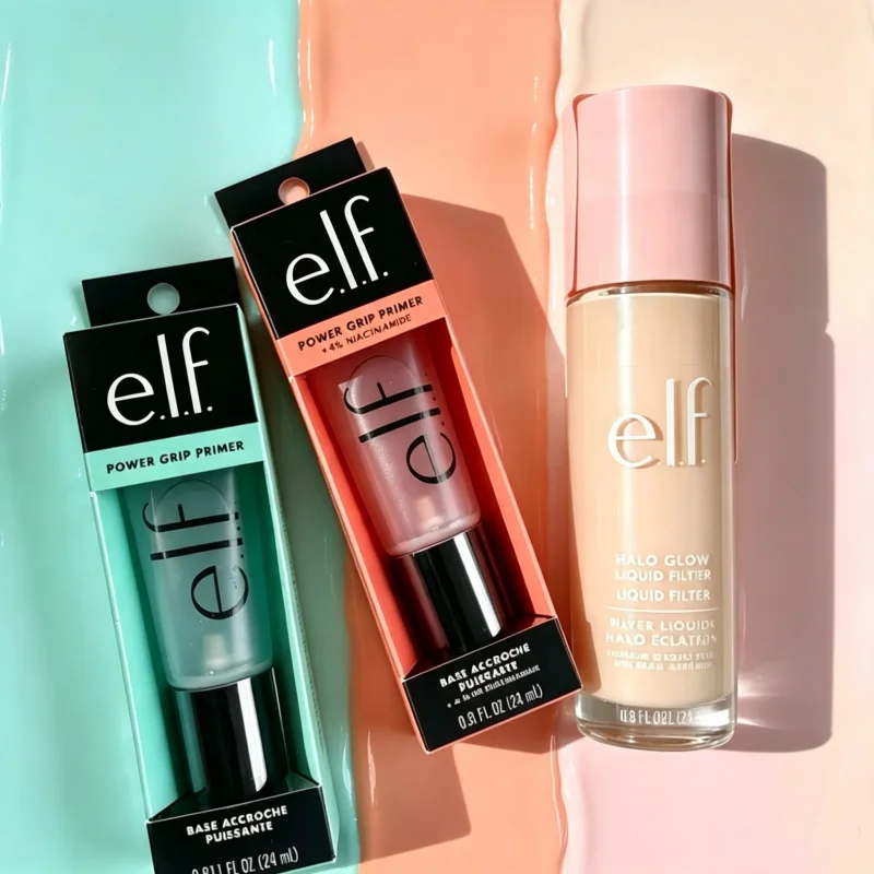 Skincare Basic - Bestverkochte merk Elf huidverzorgingsproducten: Pre-make-up gel,