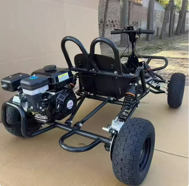 Go Kart 212CC 60 كم / ساعة في الهواء الطلق الانجراف الذهاب كارت الثقيلة الكبار الشاطئ الذهاب كارت عربات التي تجرها الدواب الشاطئ