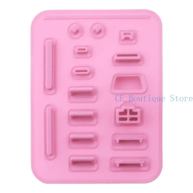 652F 16 PCS Silikon USB Port Cover Anti Debu Pelindung untuk Pelindung Desktop