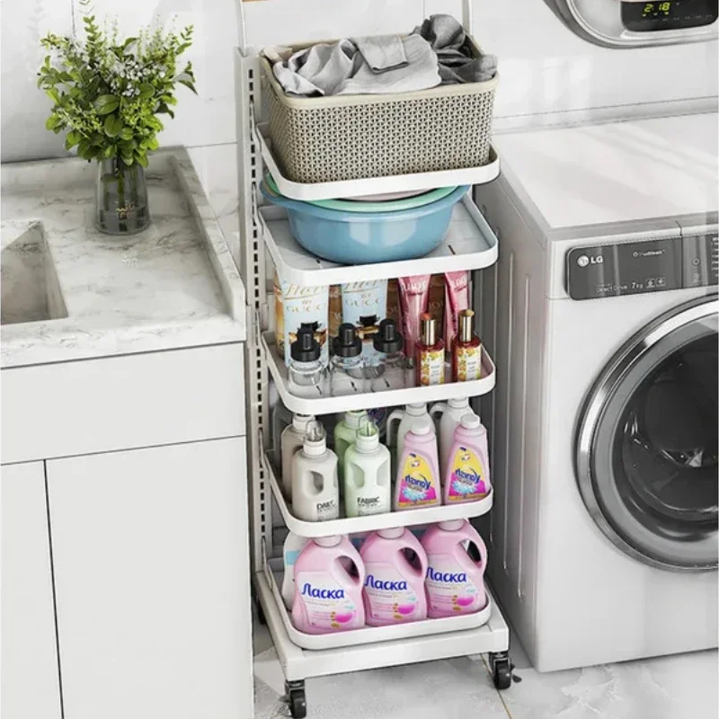 

Floor Standing Toilet Basin Rack, Washbasin Storage, Bathroom Organizer, Household Basin Holder, Versatile Home Utility