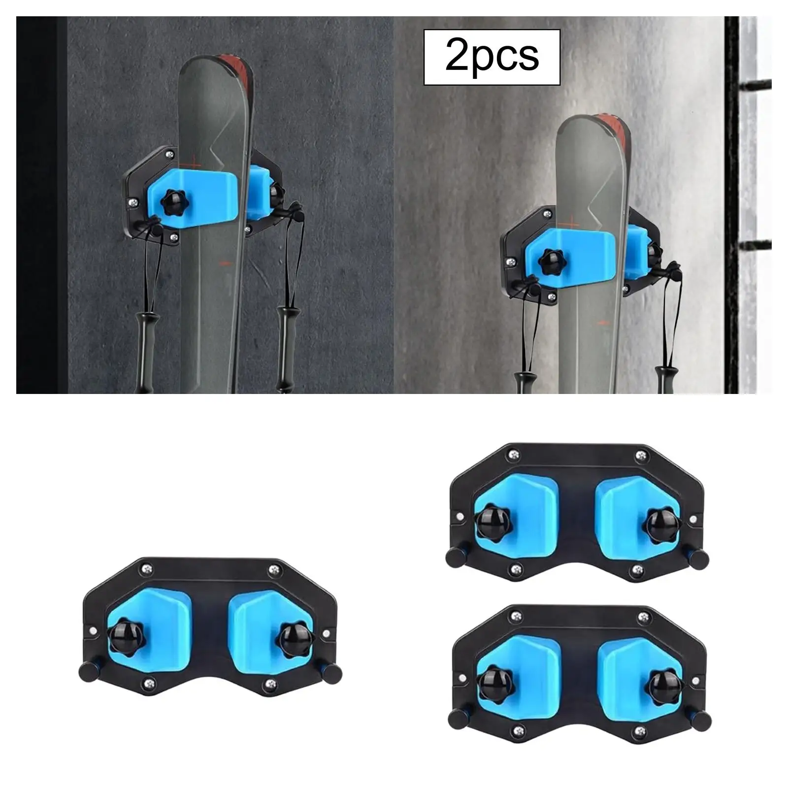 Настенная стойка для лыж, сноуборда, экономия места, настенная удобная настенная подставка, сноуборд, стеллаж для хранения лыж, квартиры, сноуборда, дома