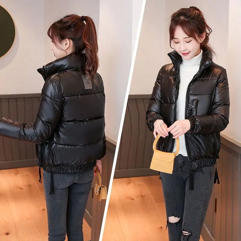 Korean Fashion Parkas Quilted Winter Puffer Coat 2024 Elegant Snow With High Quality Womens Down Jacket Coats Woman Cold Trend