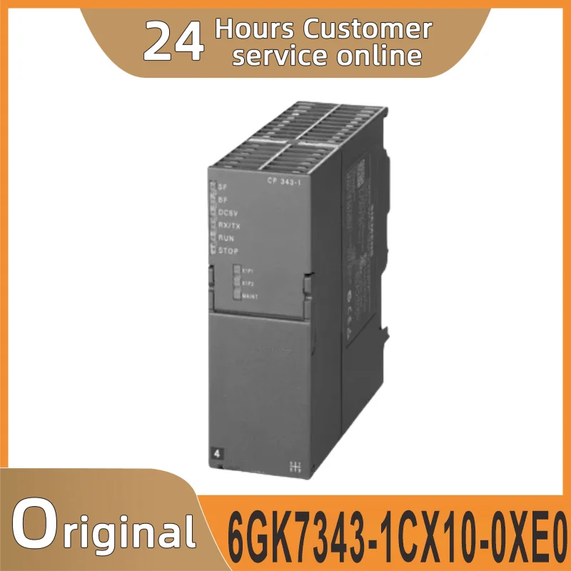 

6GK7343-1CX10-0XE0 6GK73431CX100XE0Новый оригинальный пульт связи Ethernet.