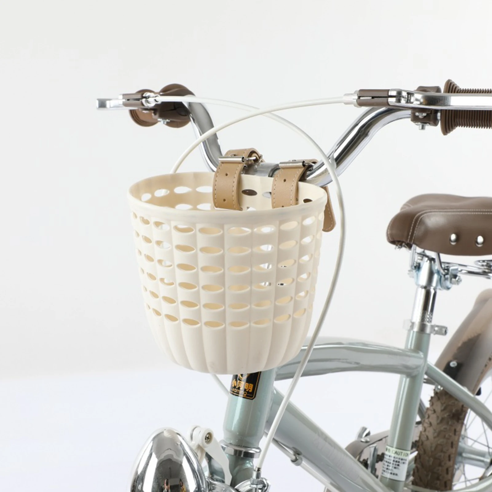 Kinder-Fahrradkorb aus Kunststoff mit Installationsschnalle, Fahrrad-Hängekorb für Kinder, Urlaub, Geburtstagsgeschenk