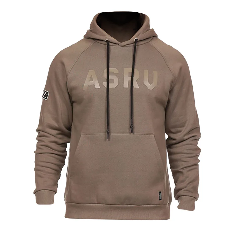 Mens Sport Hooded Sweatshirts Cotton Gyms Fitness Jacket Autumn Winter Streetwear Men's Sportswear Workout Coat Running Hoodies