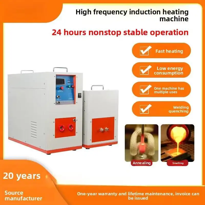 

Metal Quenching Annealing Welding Smelting Forging Hot Electromagnetic High Frequency Induction Heating Machine Multi-function