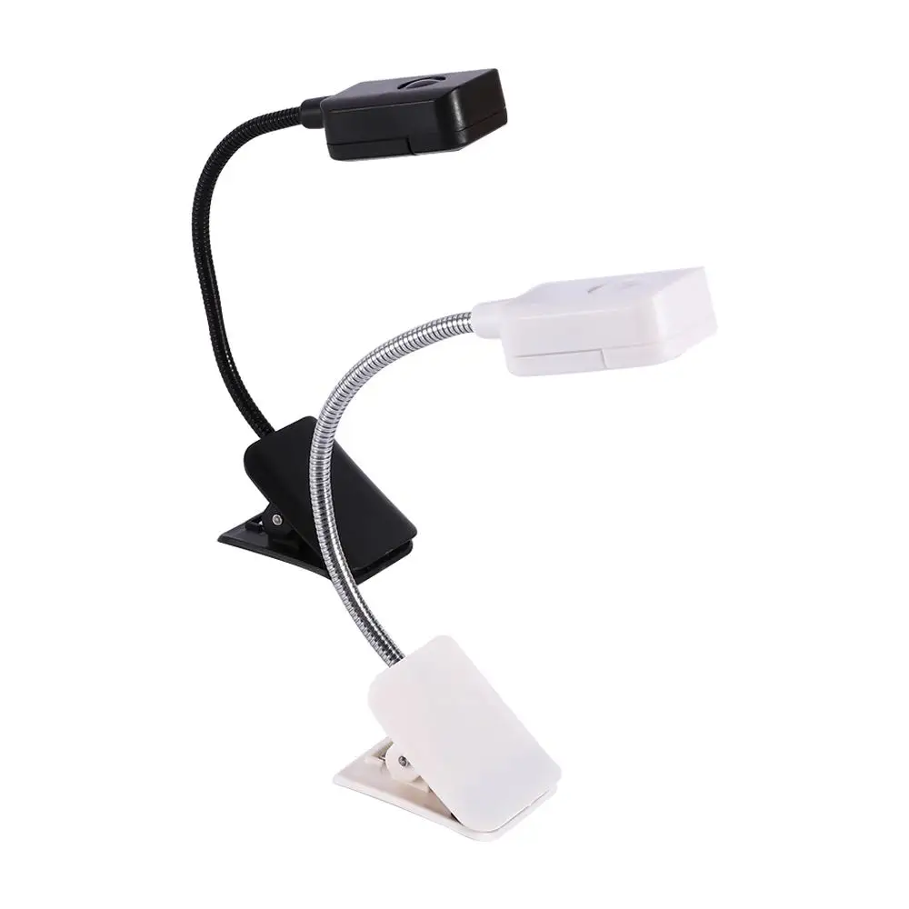 

Adjustable Mini Clip-on Night Lighting Flashlight Tablet Reader Night Light LED Light Book Light Reading Lamp