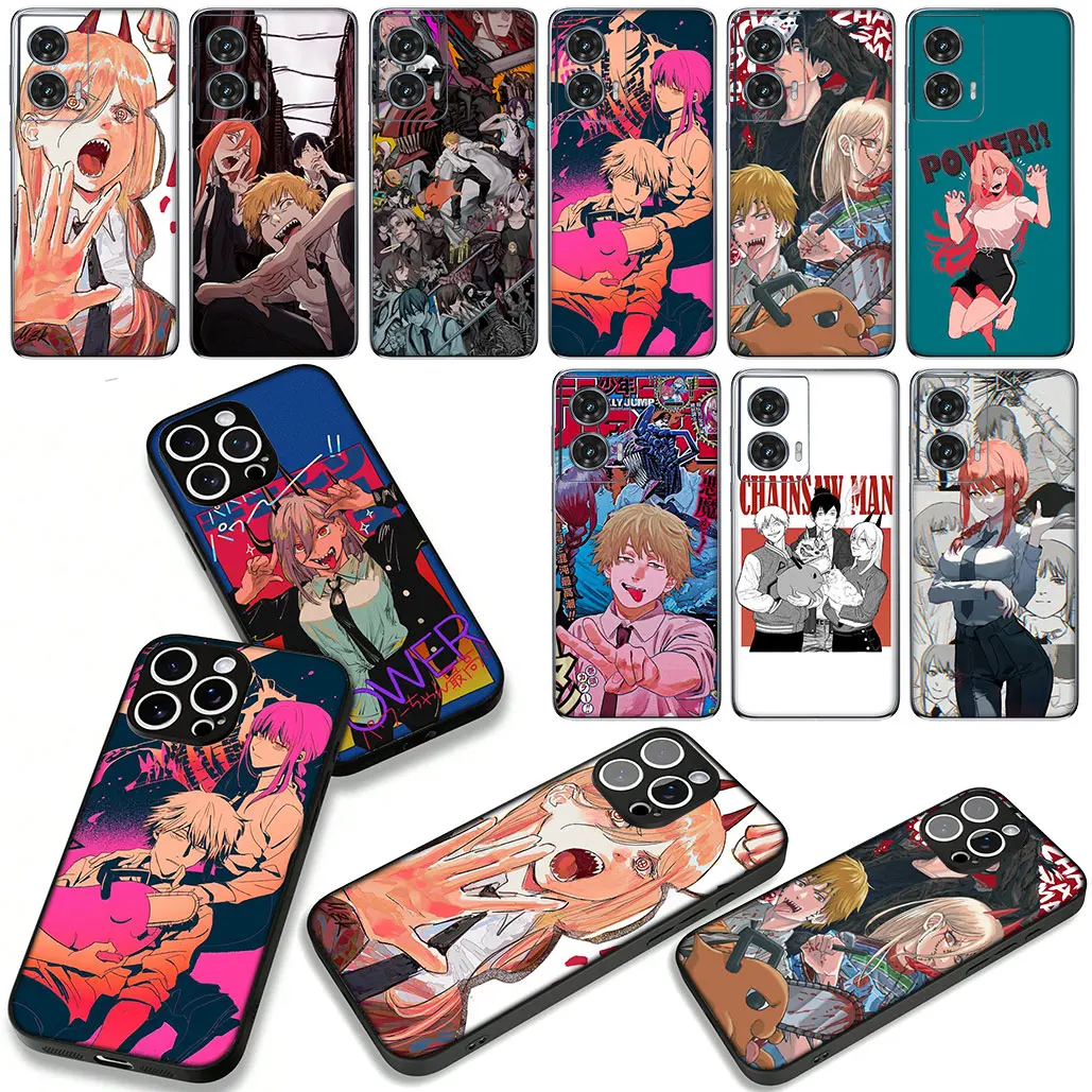 لسامسونج غالاكسي S25 S24 S22 S23 FE الترا زائد S7 M56 A05 A06 A15 A16 A26 A36 حالة تاتسوكي فوجيموتو بالمنشار رجل جير الكرتون #1