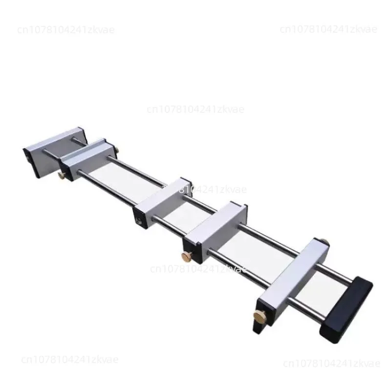 Adjustable Aluminum Alloy Whetstone Holder, Kitchen Sink Waterstone Base Grinding Stone Shelf With 450-80mm Sliding Frame