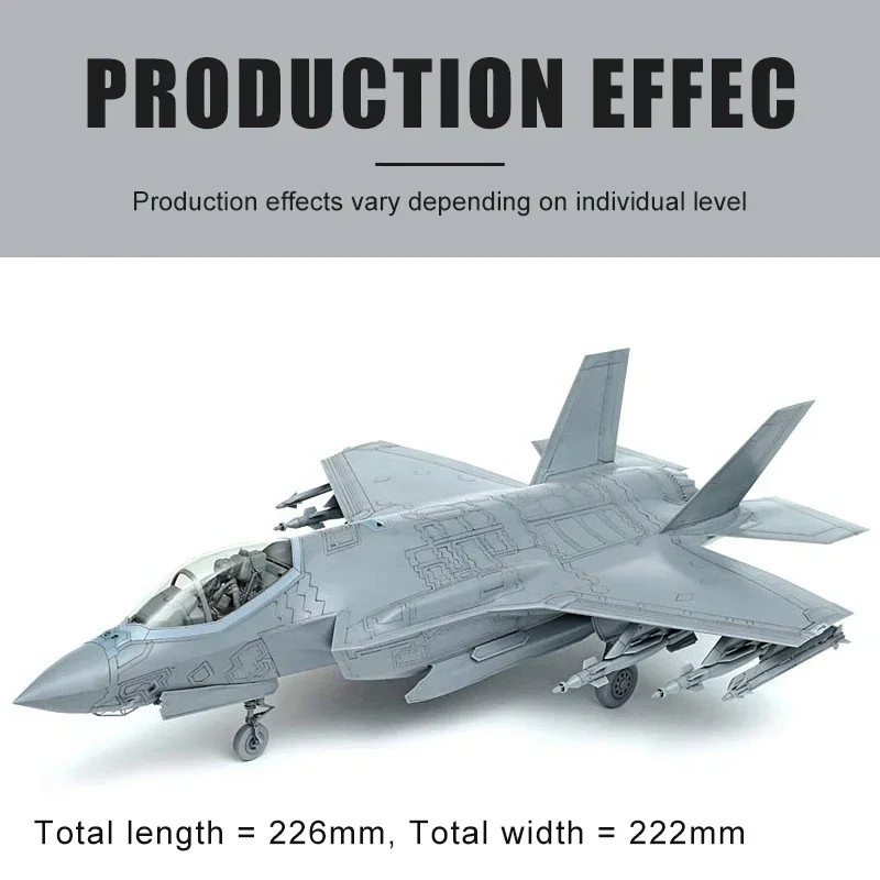 TAMIYA Assembled Aircraft Model Kit 61124 Lockheed Martin F-35A Lightning II Fighter  1/48