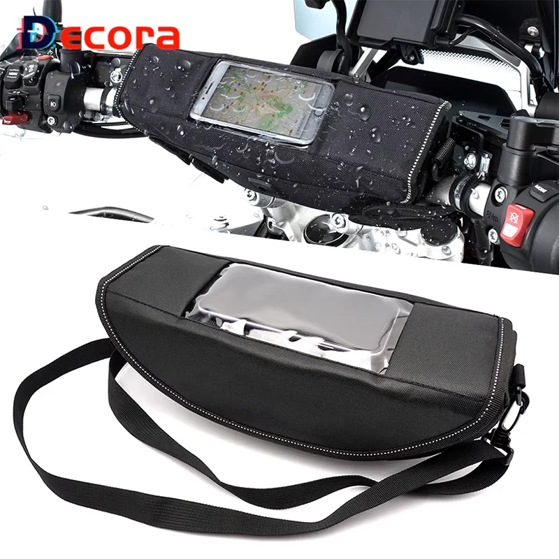 

For Bmw R1200gs R1250gs Adv F700gs F750gs F800gs F850gs Motorcycle Accessories Handlebar Bag Travel Storage Phone GPS Box Bag