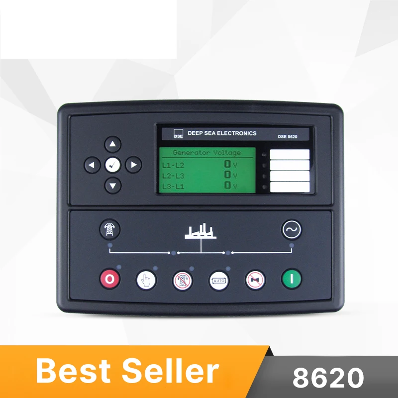 Genset Control ATS Generator Deepsea Controller DSE8620 Panel Module LCD Deep Sea Controller 8620 DSE 8620