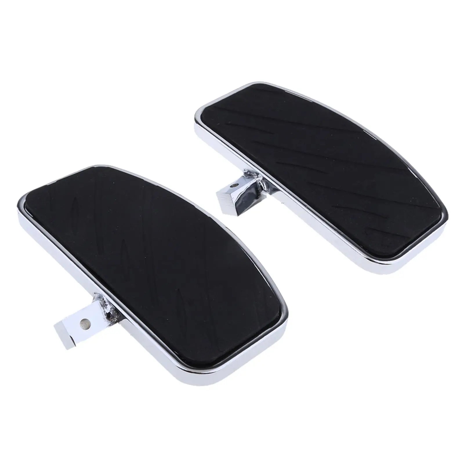 2pcs Black Front Rider Foot Pedals for Honda VF 250 750 for Yamaha V-STAR DragStar 650 XV Foot Rest Pegs Footboard