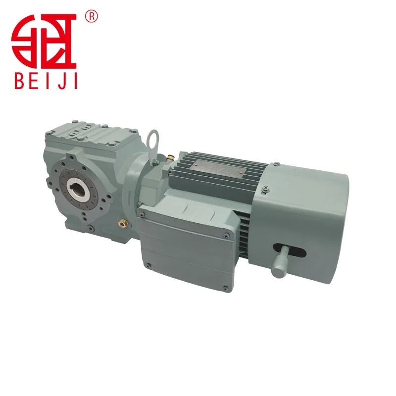R Series Helical Gearbox Reducer Motor With ODM Customization 10 94%-98% Efficiency For Farm & Industrial Use