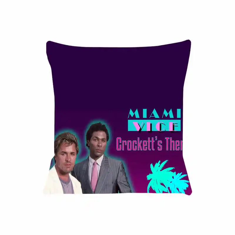 Cushion Cover for Sofa Miami Vice Pillow Case Cover Seat Car Throw Pillowcase 45X45cm For Home Decorative SJ-603