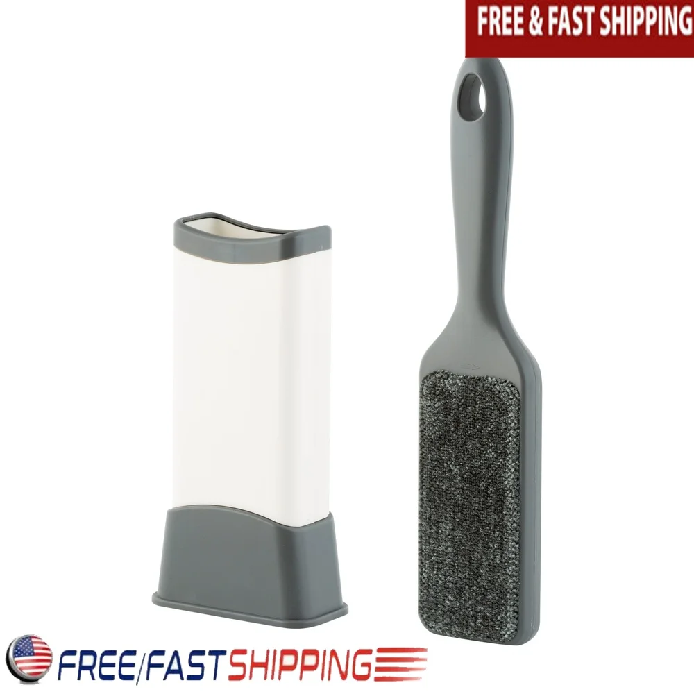 

Самоочищающаяся двухсторонняя щетка для удаления ворса, обивка одежды, автокресла, шерсть домашних животных, многоразовая основа, легко чистящийся инструмент