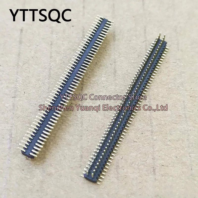

5pcs 0.8mm Pin Header connector Double Dual Row Male 2*50p 100p 2x50Pin PCB Board Socket Pinheader SMT