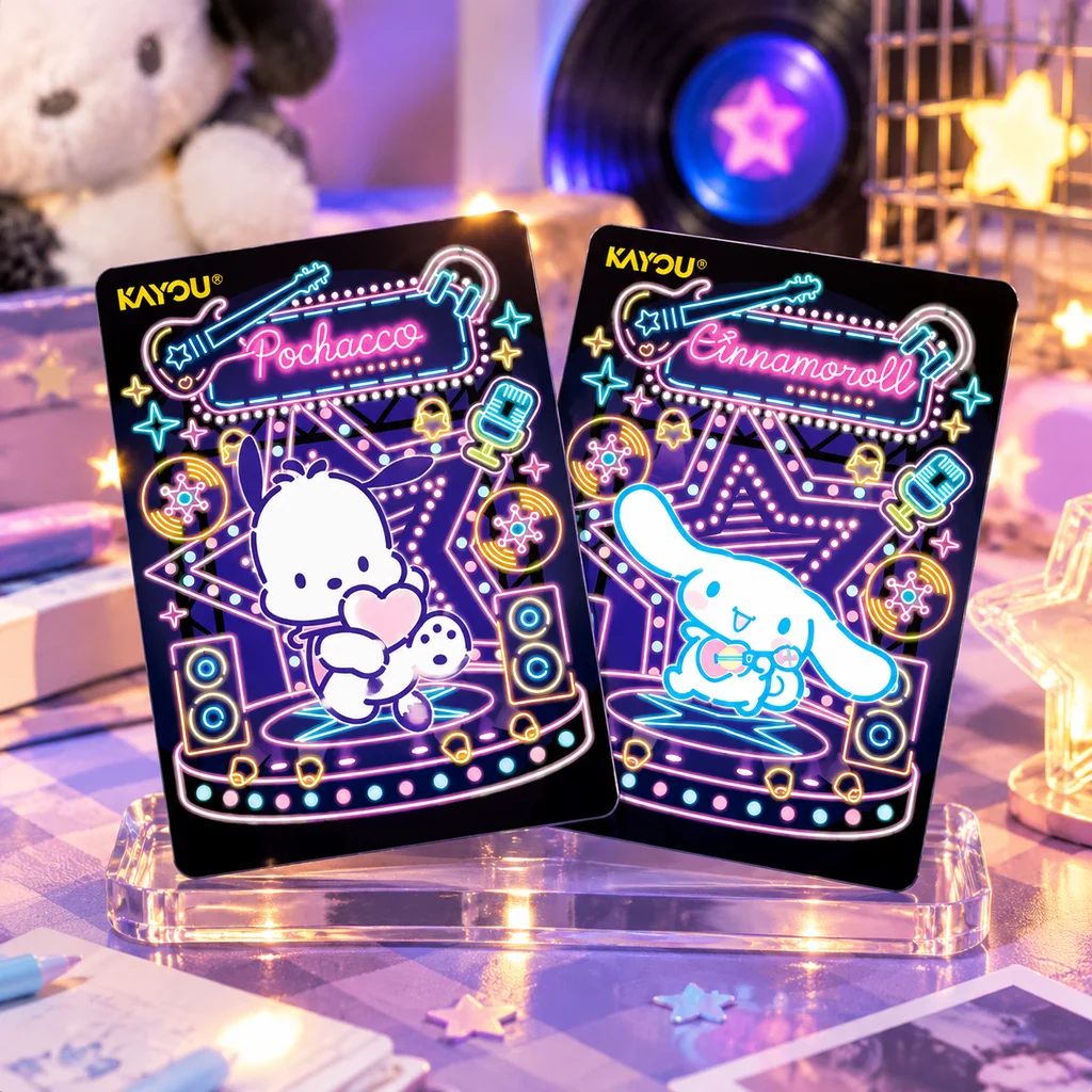 Kayou Official Genuine Three Gulls Mengmeng Collection Card-Interesting Film Package-Starry Whispering-Series 3 1 Box Of 30 Pack