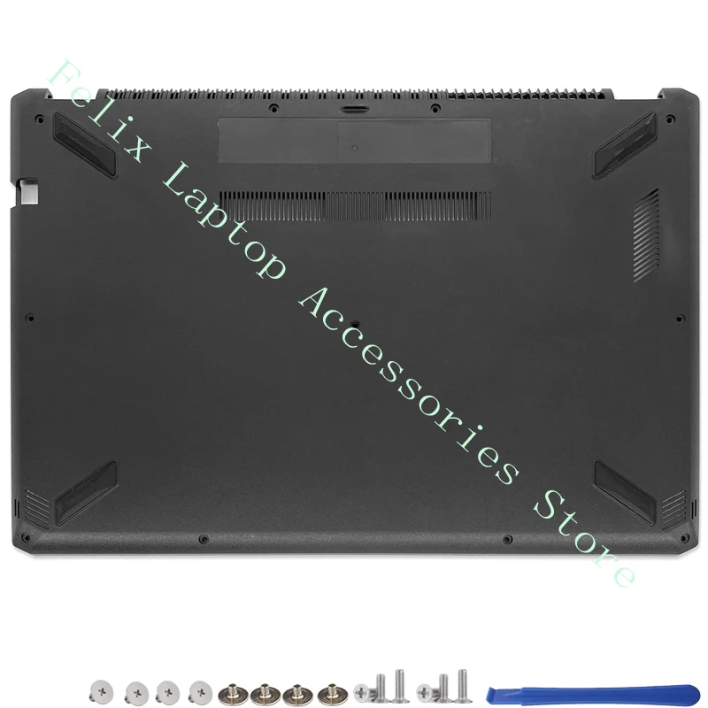 Imagem -06 - Tampa da Carcaça do Portátil para Asus X570 X570u X570ud Yx570u Yx570 Yx570 Tampa Traseira do Lcd Moldura Dianteira Palmrest Caixa Inferior Parte Superior Shell Novo