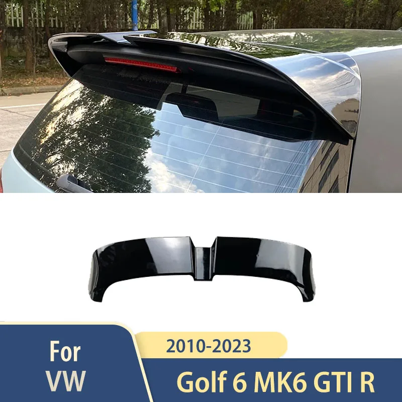 

MK6 GTI R 2010 2011 2012 2013 для VW Golf 6, аксессуары для крыльев, комплекты кузова багажника, отделка, внешний задний спойлер багажника, детали